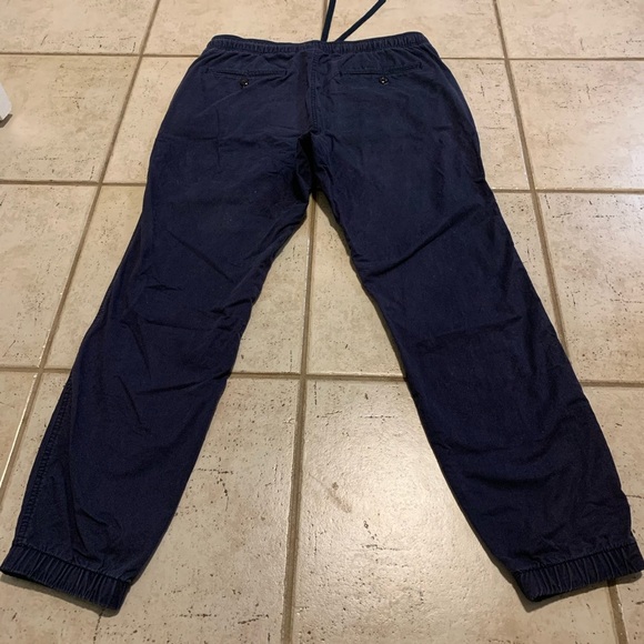 Gap Men's Navy Blue Jogger Pants - Size M - Picture 5 of 6